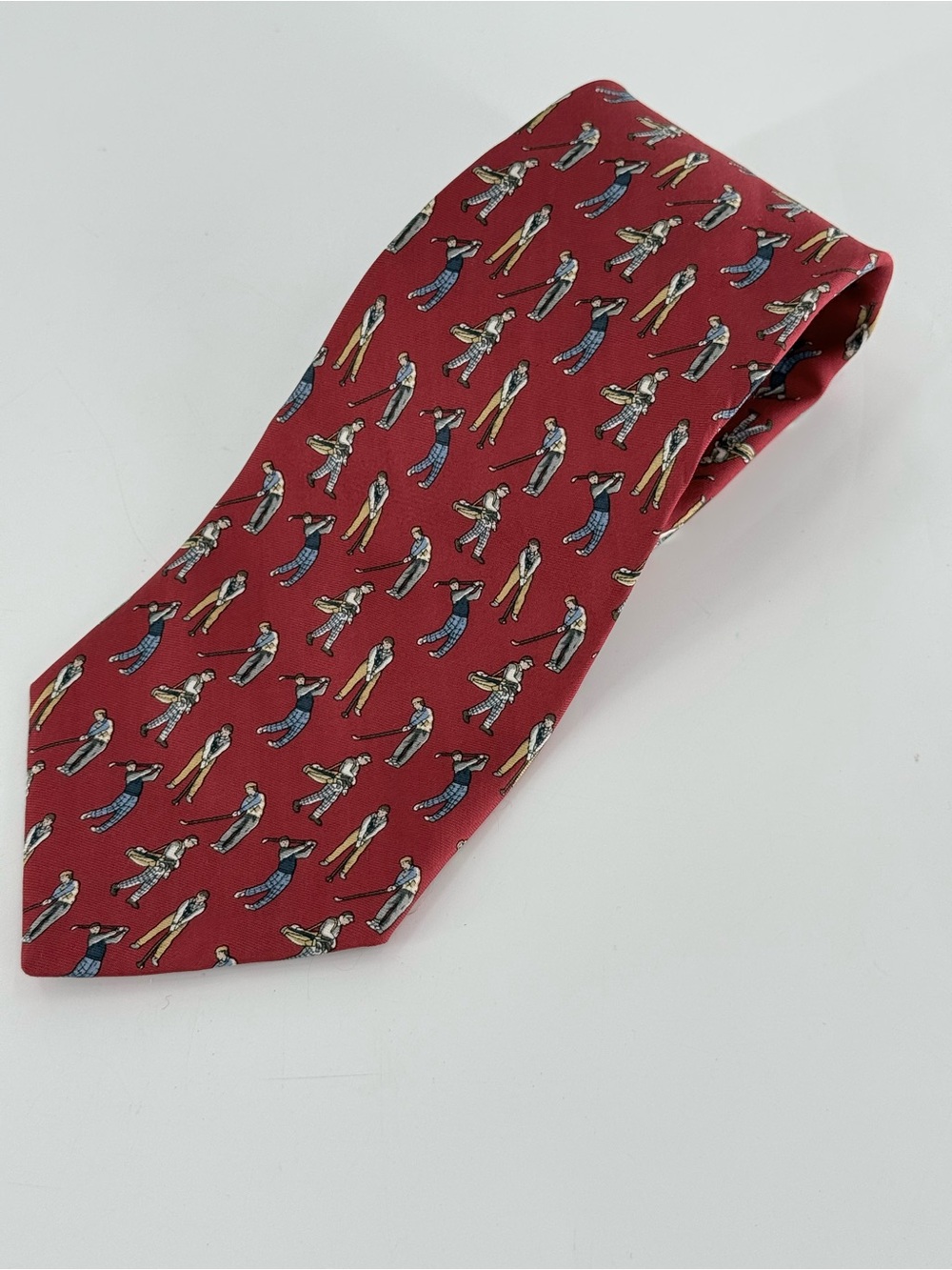 Brooks Brothers Golfer Silk Men’s Necktie‎